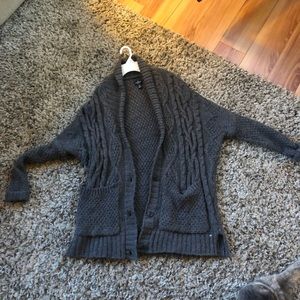 Soft thick cardigan